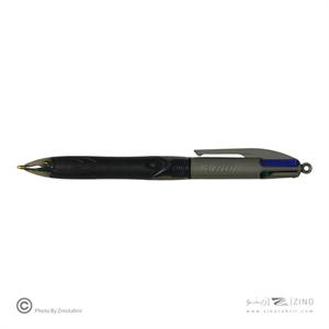 خودکار فشاری 4رنگ پرو گریپ بدنه مشکی بیک