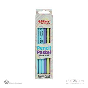 مداد مشکی(بدنه پاستلی) الیپون کد8441040