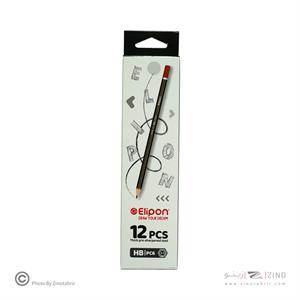 مداد مشکی کلاسیک شش گوش الیپون کد811007