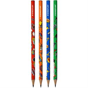 مداد مشکی طرح کمیک موتیف(12جینی) استدلر کد131-HB CO