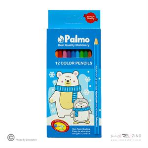 مدادرنگی12رنگ جعبه مقوایی پالمو