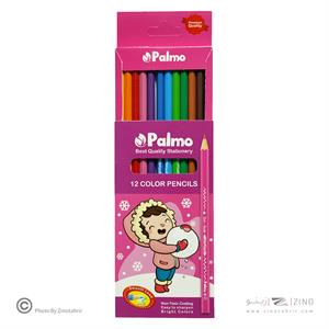 مدادرنگی12رنگ جعبه مقوایی پالمو
