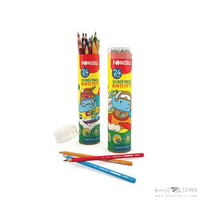 مدادرنگی24رنگ قوطی فلزی فونزل کد685045/685047