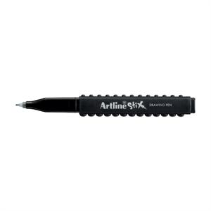 روان نویس نوک نمدی مشکی استیکس آرتلاین کدETX200BLACK