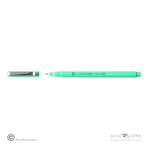 روان نویس نوک نمدی سبزنئون گیره فلزی سیکلاس کدF-5015-14