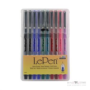 روان نویس نوک نمدی 10رنگ یوشیداکد4300-10A