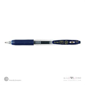 روان نویس فشاری ساراساکلیپ سرمه ای 0/7 زبرا (10عددی)