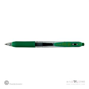 روان نویس فشاری ساراساکلیپ سبزتیره 0/7 زبرا(10عددی)