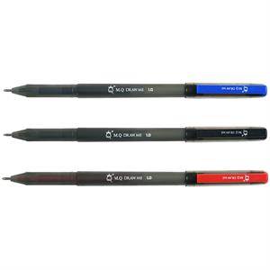 روان نویس رنگ جور(آبی قرمز مشکی)1/0بدنه دودی ام کیو کد2022