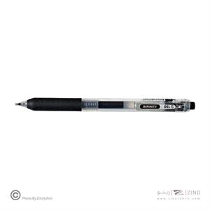 روان نویس فشاری گریپ دار0/7بسته6عددی مشکی اینفینیتی اسکول فنز