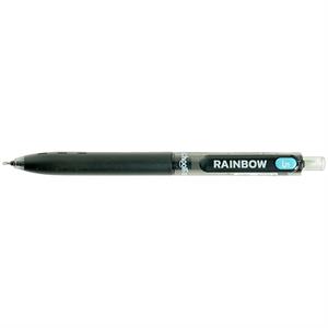 روان نویس0/5 فشاری مشکی بدنه گریپ دار(8عددی) اسکول فنز سری RAINBOW