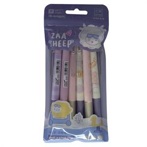 روان نویس فشاری فانتزی بسته 6عددی کدYM-A2630-2