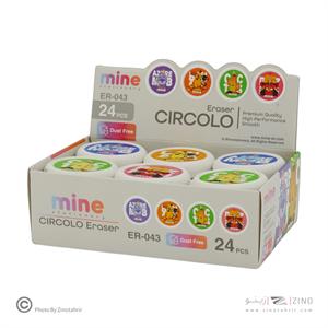 پاکن فانتزی گرد طرح دار ماین کدER-043