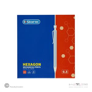 اتود0/5(بدنه شش گوش رنگ پاستلی) استورم سریHEXAGON کدHL-302105