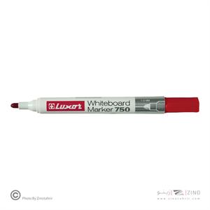 ماژیک وایت برد گرد قرمز لاکسرکد750