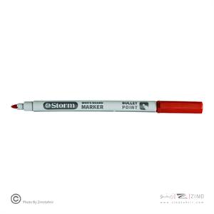 ماژیک وایت برد قلمی قرمز استورم کد340703