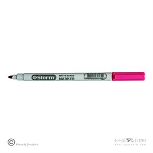 ماژیک وایت برد قلمی صورتی استورم کد340707