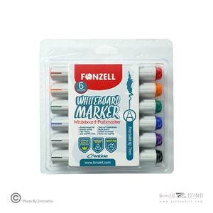 ماژیک وایت برد6رنگ گرد فونزل کد685007یاکد463007