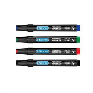 ماژیک معمولی تخت مشکی استورم کد344892