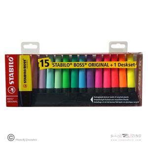 علامت زن جور15رنگ باس اورجینال(فسفری) استابیلو کد7015-01