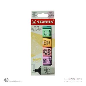 علامت زن جور6رنگ باس مینی (پاستل لاو) استابیلو کد07/06-29