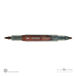 ماژیک اکریلیکTWIN ART رنگ قهوه ای استورم کد348204