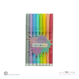 ماژیک نقاشی8رنگ(پاستلی) اسمارت فشن کد40-0021