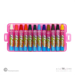 پاستل روغنی 12رنگ طلقی پالمو کد2203