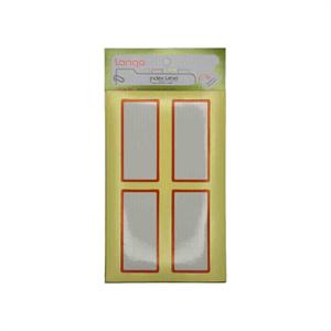 برچسب دورقرمز سایز30*65میلیمتر5برگی لانگوکدB-54