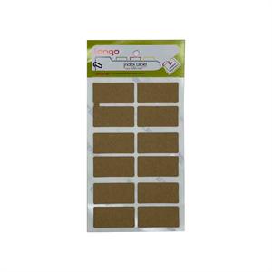 برچسب کرافت سایز20*40میلیمتر4برگی لانگوکدK-412 یا کد033