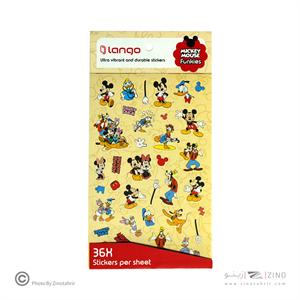 برچسب لانگو سری فانکیز طرح میکی موس