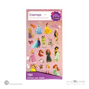 برچسب لانگو سری فانکیز طرح پرنسس دیزنی