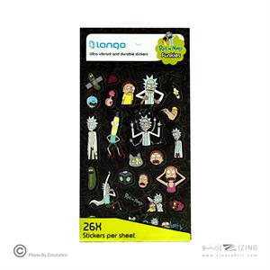 برچسب لانگو سری فانکیز طرح ریک اند مورتی