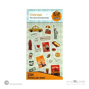 برچسب لانگو سری فانکیز طرح نیویورک