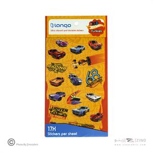 برچسب لانگو سری فانکیز طرح ماشین