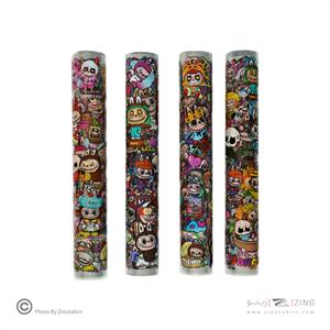 استیکر فانتزی رولی (طرح لبوبو) کد09 یا کدCY-CR