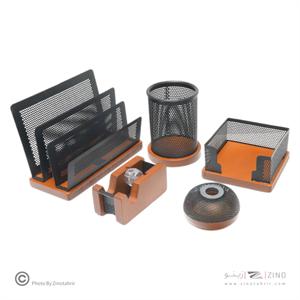 ست رومیزی 5تکه چوب وفلز