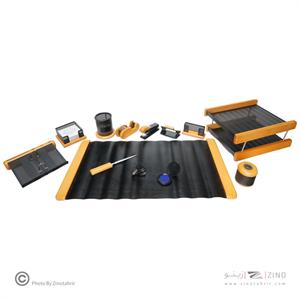 ست رومیزی 13 تکه چوب و فلز 