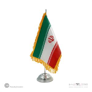 پرچم رومیزی پایه فلز