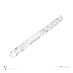 فنرمارپیچ شماره14 سوپربایند روکش سفید