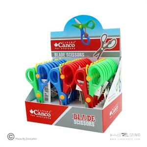 قیچی تیغه فلزی مهد کودکی(فنردار)کنکو کد3192