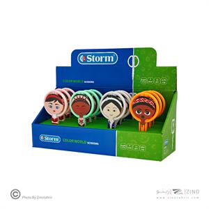 قیچی13سانت مهدکودک (غلاف دار) استورم کد610110