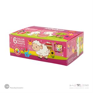 رنگ انگشتی6رنگ پالمو کد7202