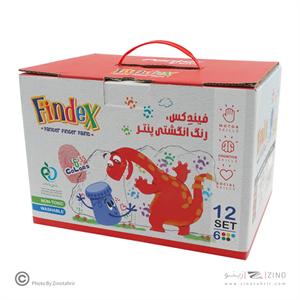 رنگ انگشتی6رنگ(35میل) پنترکدFP-105-6