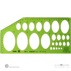 شابلون بیضی فابل