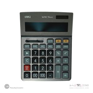 ماشین حساب رومیزی 3صفر14رقم دلی W1672C