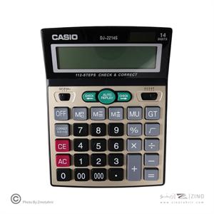 ماشین حساب رومیزی 3صفر14رقم  کاسیو DJ-2214S 