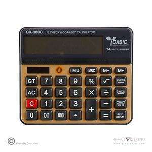ماشین حساب رومیزی 3صفر14رقم کدGX-380C