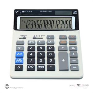 ماشین حساب رومیزی3صفر16رقم سیکلاس کدCD-2767-16RP