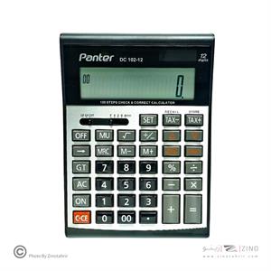 ماشین حساب رومیزی 2صفر12رقم پنترکدDC102-12